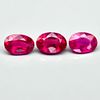 3 Ruby - 1.73cts - Mozambique. Quantity: 3 Pc(s) 
Weight: 1.73 Carat 
Gem Type: Ruby 