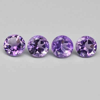 Amethyst - 3.09cts - Uruguay. GEM TYPE: Natural Amethyst
SHAPE: Round