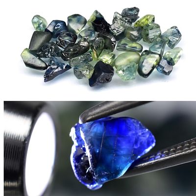 30 Sapphire - 13.68cts - Madagascar. Quantity: 30 Pc(s)
Weight: 13.68 Carat