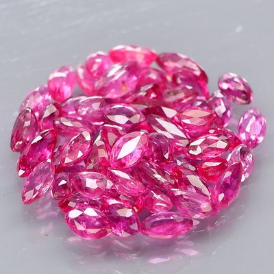 55 RUBY - 4.34cts - Tailândia. GEM TYPE: Natural RUBY
SHAPE: Marquise