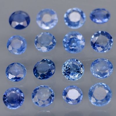 16 Sapphire - 2.31cts - Madagascar. GEM TYPE: Natural SAPPHIRE 
SHAPE: Round 