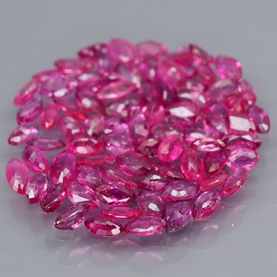 80 RUBY - 5.62cts - Tail&acirc;ndia. GEM TYPE: Natural RUBY 
SHAPE: Marquise 