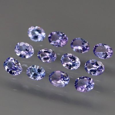 12 Tanzanite -2.17cts - Tanzania. GEM TYPE: Natural Tanzanite 
SHAPE: Oval 
