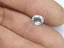 Aquamarine - 1.44cts - Brazil. GEM TYPE: Natural Aquamarine 
SHAPE: Oval 
WEIGHT: 1.44Ct. Image - 4