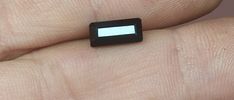 Tourmaline - 1.91cts - Mozambique. GEM TYPE: Natural Tourmaline 
SHAPE: Baguette 
WEIGHT: Image - 1