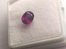 Garnet - 1.30cts - Madagascar. GEM TYPE: Natural Rhodolite Garnet 
SHAPE: Oval 
WEIGHT: Image - 2