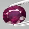 Garnet - 1.24cts - Mozambique. GEM TYPE: Natural Rhodolite Garnet 
SHAPE: Oval 
WEIGHT: 1.24Ct. 