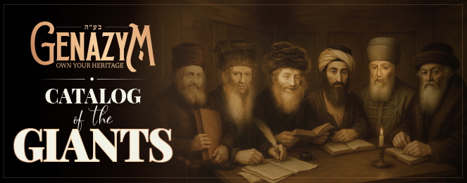 גנזים | מכירה  21 | Catalog of the Giants