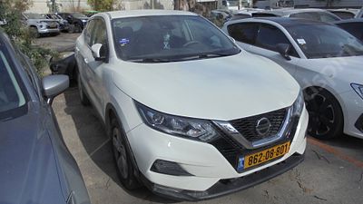 ניסאן קשקאי מודל 2020. 80,198 ק"מ, יד נוכחית: שנייה, בעלות נוכחית: פרטי, רישום מקורי/מקוריות: פרטי