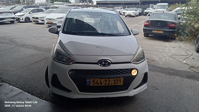 יונדאי I-10 מודל 2019. 45,171 ק"מ, יד שנייה. תיבת הילוכים: אוטומטי
צבע: לבן, מנוע: בנזין, נפח 