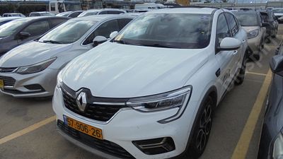 רנו ארקנה מודל 2022. 244,203 ק"מ, יד ראשונה. תיבת הילוכים: אוטומטי
צבע: לבן, מנוע: בנזין, נפח 