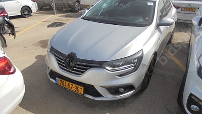 רנו מגאן מודל 2019. יד שלישית. תיבת הילוכים: אוטומטי
צבע: כסף מטאלי, מנוע: דיזל, נפח מנוע: 1 