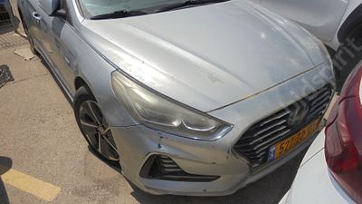 יונדאי סונטה היברידי מודל 2018. יד נוכחית: שלישית, בעלות נוכחית: פרטי, רישום מקורי/מקוריות: ליסינג