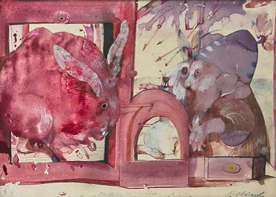 Antonio Possenti, 'Senza Titolo', 1975 - Antonio Possenti 'Senza Titolo' Olio su tavola 