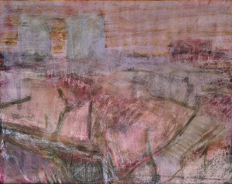 Giovanni Frangi, 'Senza Titolo' - Giovanni Frangi 
'Senza Titolo' 
Tecnica mista su carta intelata 