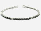Gioielleria Corvino - Bracciale tennis Oro bianco 750% 18 KT Diamanti 8.50 carati made in Italy .. Image - 1