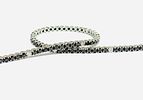 Gioielleria Corvino - Bracciale tennis Oro bianco 750% 18 KT Diamanti 8.50 carati made in Italy .. Image - 6