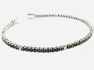 Gioielleria Corvino - Bracciale tennis Oro bianco 750% 18 KT Diamanti 8.50 carati made in Italy .. Image - 2