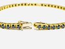 Gioielleria Corvino - Bracciale tennis Oro giallo 18 KT 750% 18 KT Diamanti 6.53 carati made in Italy. Image - 6