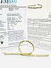 Gioielleria Corvino - Bracciale tennis Oro giallo 18 KT 750% 18 KT Diamanti 6.53 carati made in Italy. Image - 9