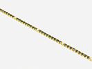 Gioielleria Corvino - Bracciale tennis Oro giallo 18 KT 750% 18 KT Diamanti 6.53 carati made in Italy. Image - 14