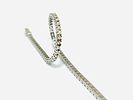 Gioielleria Corvino - Bracciale tennis Oro Bianco 750% 18 KT Diamanti 6.10 carati made in Italy. Gio Image - 11
