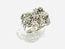 Gioielleria Corvini - Anello firmato estr&ograve; con diamanti 1.60 Carati in oro bianco 750% 18 KT made Image - 2