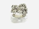 Gioielleria Corvini - Anello firmato estr&ograve; con diamanti 1.60 Carati in oro bianco 750% 18 KT made Image - 5