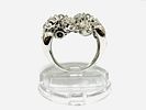 Gioielleria Corvini - Anello firmato estr&ograve; con diamanti 1.60 Carati in oro bianco 750% 18 KT made Image - 7