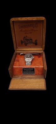 Bracelet Eberhard & Co Tazio Nuvolari Acier - Modèle Vintage 84132 - Comme Neuf
