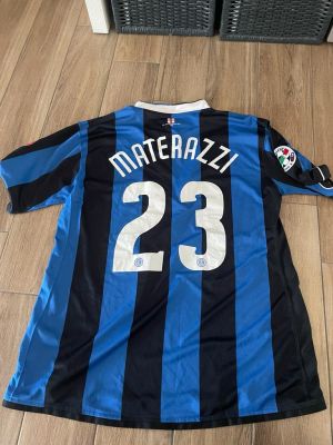 MAGLIA F.C. INTER MARCO MATERAZZI S/S 2006/07. Maglia F.C. Internazionale 2006/07 preparata per 