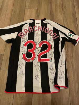 MARCO MARCHIONNI 2007/08 FIRMATA. Maglia autentica nike Juventus preparata per Marco Marchionni 