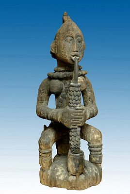 CIVILTA' IGBO IDOMA. FUMATRICE IGBO 
CIVILTA’ IGBO - IDOMA (NIGERIA) 
INTAGLIO LIGNEO 
