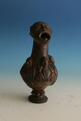 CIVILTA' TIKAR. UOMINI DI TERRACOTTA TIKAR 
CIVILTA’ TIKAR (CAMEROON) 
TERRACOTTA 