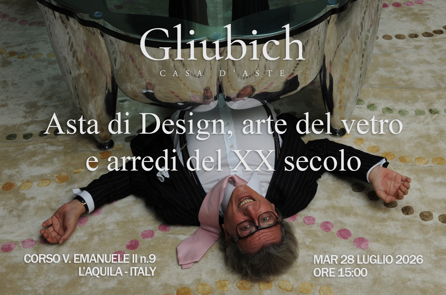 Gliubich Casa d'Aste | Asta 37 | ASTA DI DESIGN, ARTE DEL VETRO E ARREDI DEL XX SECOLO