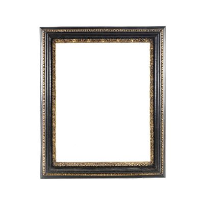 Cornice Salvator Rosa - Fine XVII secolo inizi XVIII secolo. Cornice in legno di pioppo lacca 