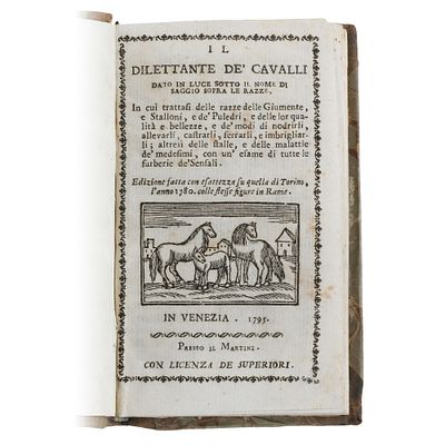 EQUILIBRIUM – Il Dilettante de' Cavalli (​ANONIMO). Il Dilettante de' Cavalli dato in luce sotto 