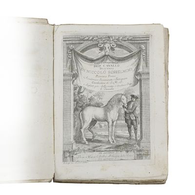 Dell’obbedienza del Cavallo trattato di Niccol&ograve; Rosselmini Patrizio Pisano accademico 