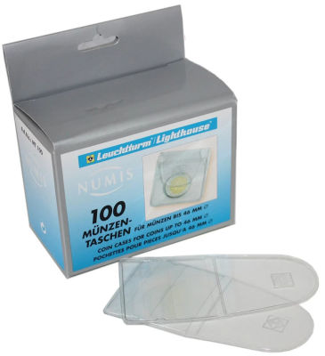 100 coin cases, made in Germany, Leuchtturm, Germany. We are importers of collection 