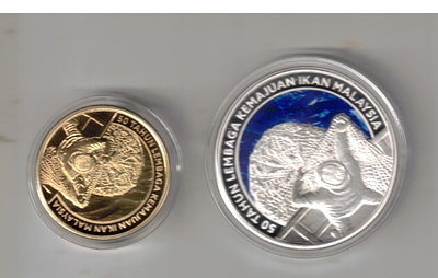 MALAYSIA PROOF COIN 1 AND 10 RINGGIT 1971-TO 2021 SET WITH BOX CERTIFICATE