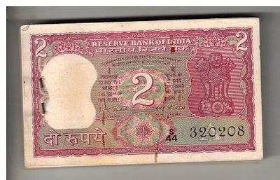 2 RS 93 NOTE BUNDEL I G PATEL S NO 320208 TO 320300 UNC