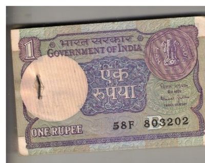 1 RS 99 NOTE BUNDEL VIMAL JALAN S NO 803202 TO 803300
