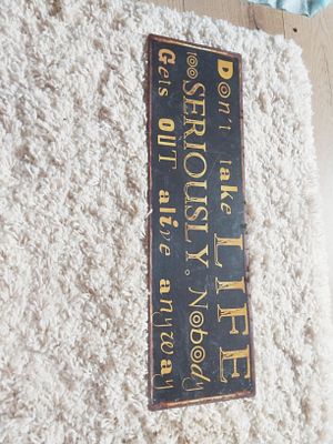 Vintage Style metal sign