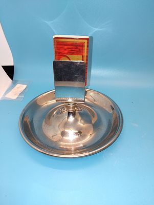 VERY NICE GENSE OF SWEDEN MATCHBOX HOLDER ON STAND