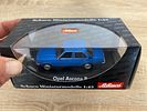 RARE SCHUCO OPEL ASCONA B SIGNAL BLUE CASED AND BOXEDImage - 1