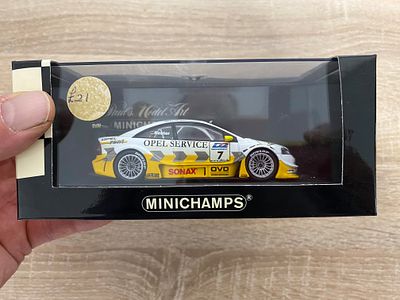 VERY RARE OPEL VECTRA C GTS V8 DTM 2004 CASED AND BOXED