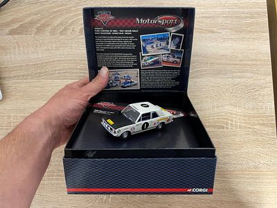 BOXED CORGI DRIVE TIME MOTOR SPORT FORD CORTINA MK 11 GT LTD EDITION