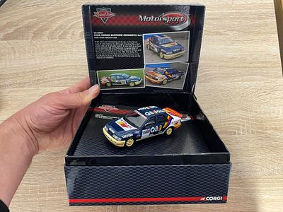 BOXED CORGI DRIVE TIME MOTOR SPORT FORD SIERRA SAPPIRE COSWORTH 4X4 LTD EDITION