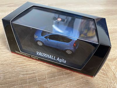 VAUXHALL AGILA CASED AND BOXED 1/43