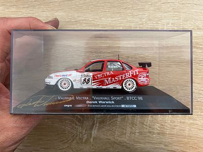 ONYX VAUXHALL VECTRA BTC 1998 DRECK WARWICK CASED AND BOXED 1/43 RALLY